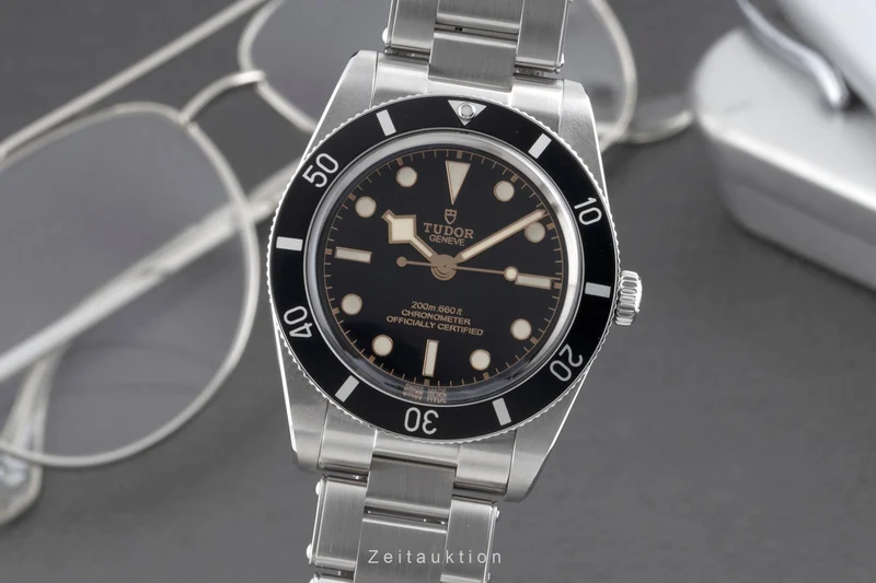 Tudor Black Bay steel automatic men's watch 79000N LP: 4040EUR [2504209]