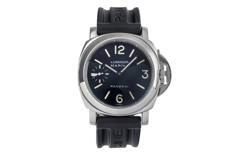 Panerai Luminor Marina steel manual winding men's watch PAM00001 LP: 6200EUR [2504151]