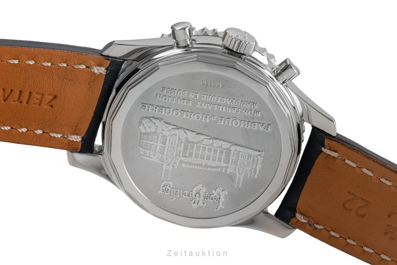 Breitling Montbrillant chronograph steel manual winding men's watch A48330 [2503627]