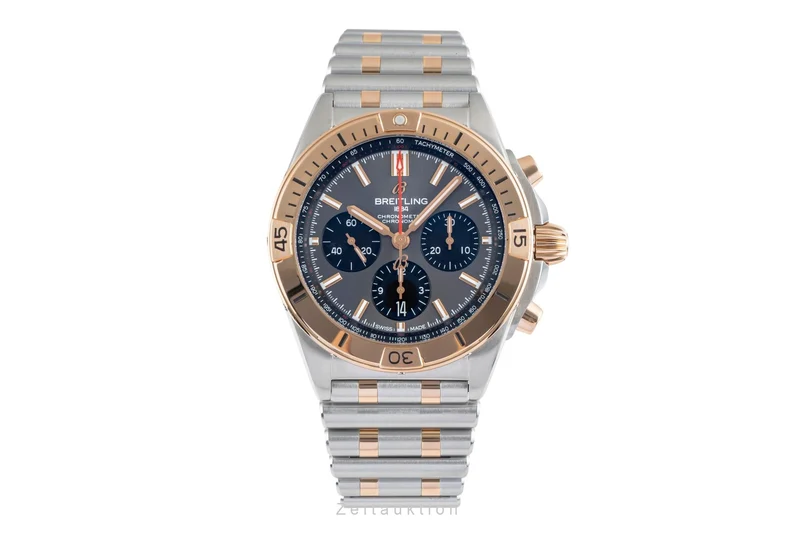 Breitling Chronomat chronograph steel / gold automatic men's watch UB0134101B1U1 LP: 13400EUR [2503674]