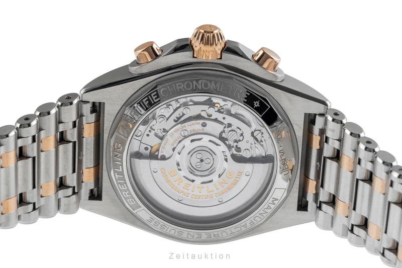 Breitling Chronomat chronograph steel / gold automatic men's watch UB0134101B1U1 LP: 13400EUR [2503674]