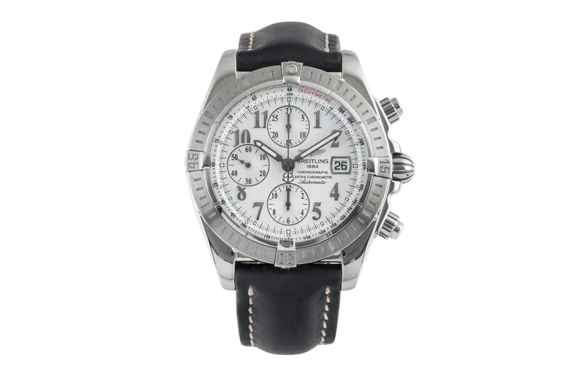 Breitling Evolution chronograph steel automatic men's watch A13356 [2503387]