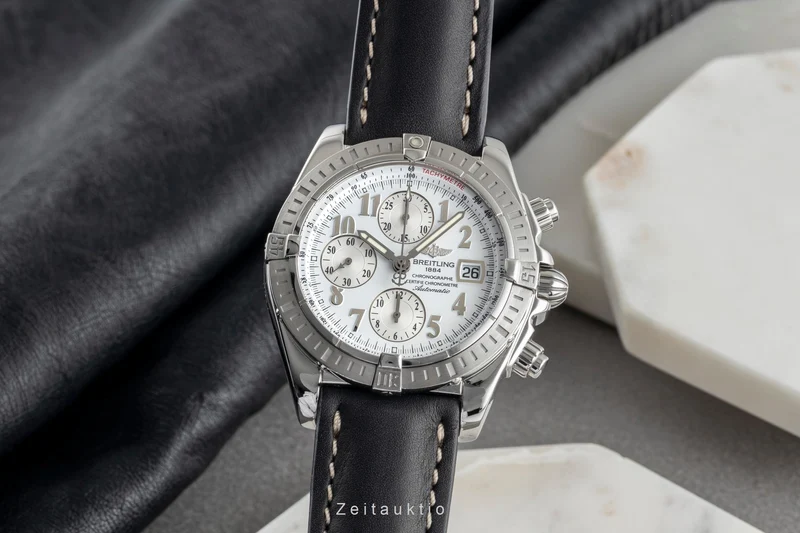 Breitling Evolution chronograph steel automatic men's watch A13356 [2503387]