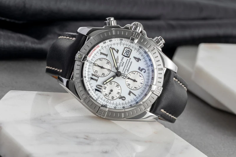 Breitling Evolution chronograph steel automatic men's watch A13356 [2503387]
