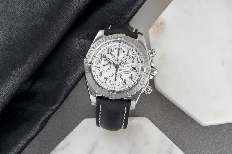 Breitling Evolution chronograph steel automatic men's watch A13356 [2503387]
