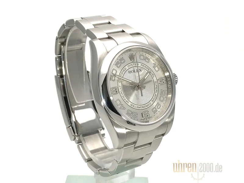 Rolex Oyster Perpetual 36 116000 Silber aus 2015
