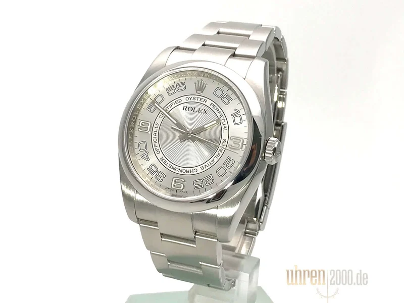 Rolex Oyster Perpetual 36 116000 Silber aus 2015