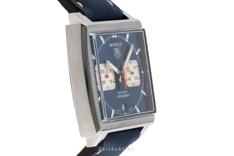 Tag Heuer Monaco chronograph steel automatic men's watch CW2113 LP: 8100EUR [2503318]