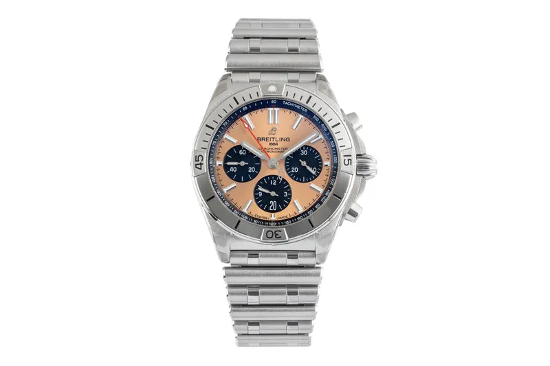 Breitling Chronomat chronograph steel automatic men's watch AB0134101K1A1 LP: 9200EUR [2504026]
