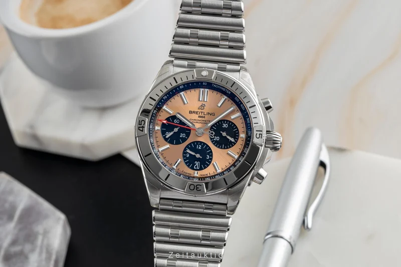 Breitling Chronomat chronograph steel automatic men's watch AB0134101K1A1 LP: 9200EUR [2504026]