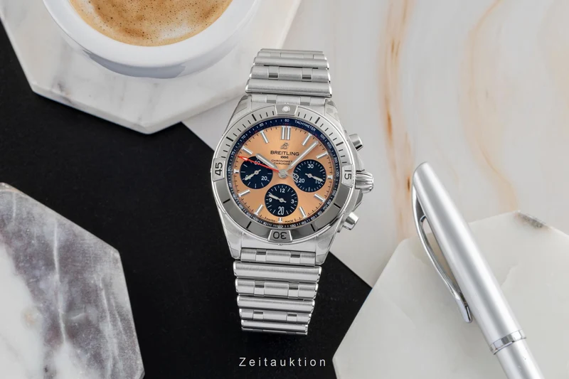 Breitling Chronomat chronograph steel automatic men's watch AB0134101K1A1 LP: 9200EUR [2504026]
