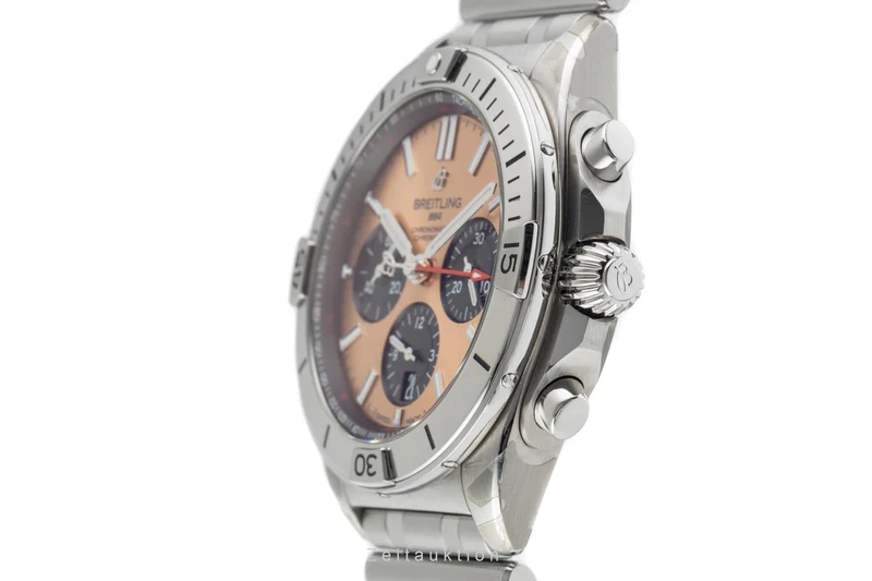 Breitling Chronomat chronograph steel automatic men's watch AB0134101K1A1 LP: 9200EUR [2504026]