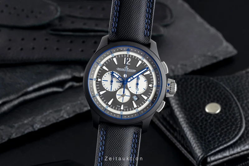 Jaeger LeCoultre Master Chronograph chronograph ceramic / steel automatic men's watch Q205C571 , 179.C.C7 [2503697]