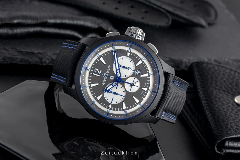 Jaeger LeCoultre Master Chronograph chronograph ceramic / steel automatic men's watch Q205C571 , 179.C.C7 [2503697]