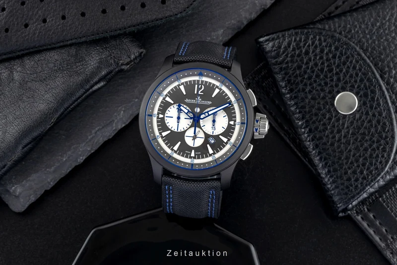 Jaeger LeCoultre Master Chronograph chronograph ceramic / steel automatic men's watch Q205C571 , 179.C.C7 [2503697]
