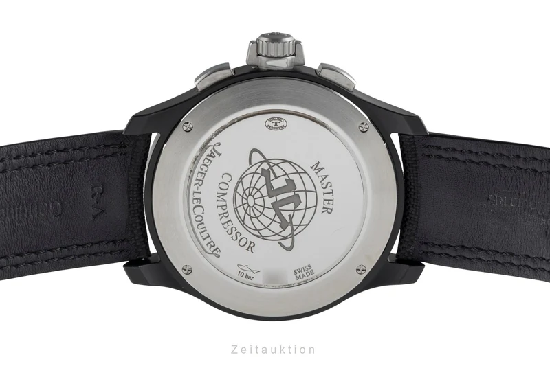 Jaeger LeCoultre Master Chronograph chronograph ceramic / steel automatic men's watch Q205C571 , 179.C.C7 [2503697]