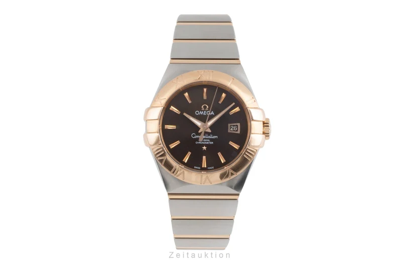 Omega Constellation steel / gold automatic women's watch 123.20.31.20.13.001 [2504025]