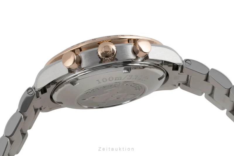 Omega Speedmaster Date chronograph steel / gold automatic men's watch 323.21.40.40.01.001 [2503153]
