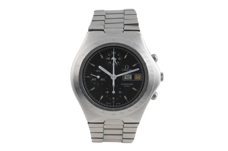 Omega Speedmaster chronograph steel automatic men's watch 376.0806 [2503961]