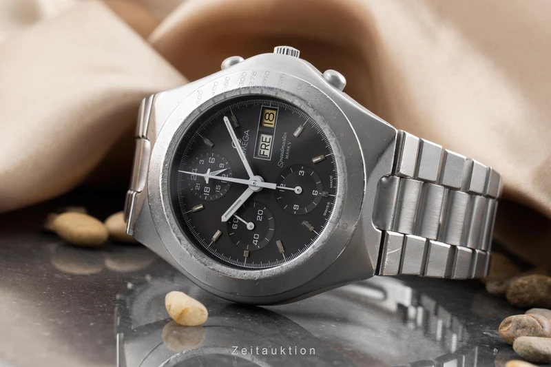 Omega Speedmaster chronograph steel automatic men's watch 376.0806 [2503961]