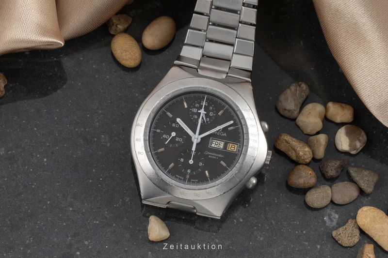 Omega Speedmaster chronograph steel automatic men's watch 376.0806 [2503961]