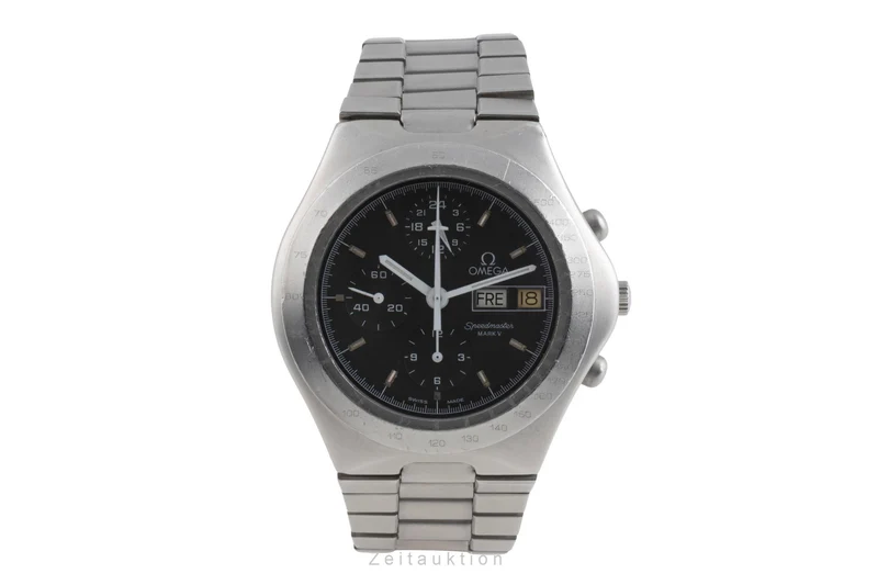Omega Speedmaster chronograph steel automatic men's watch 376.0806 [2503961]