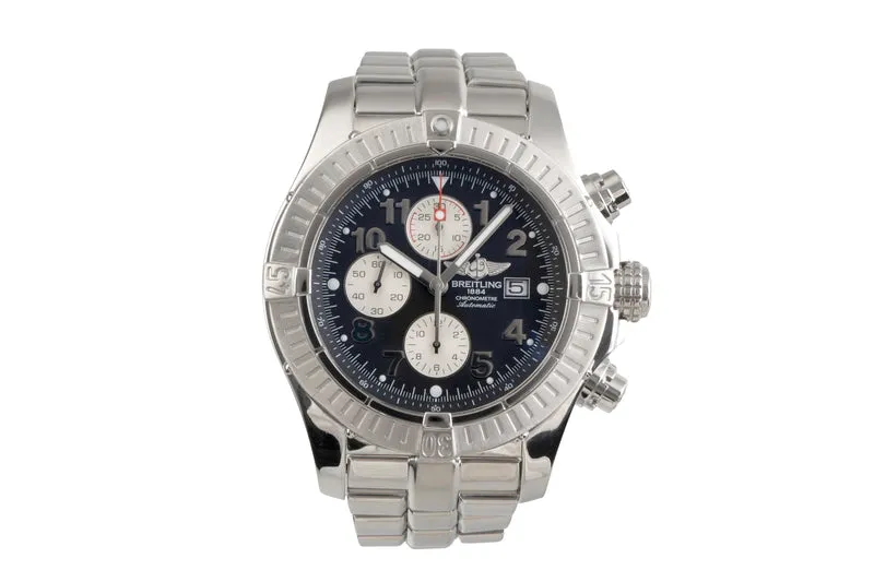 Breitling Super Avenger chronograph steel automatic men's watch A13370 [2503376]