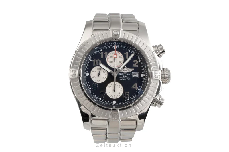 Breitling Super Avenger chronograph steel automatic men's watch A13370 [2503376]