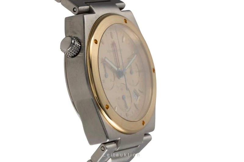 IWC Ingenieur chronograph steel / gold quartz men's watch IW380505 [2502519]
