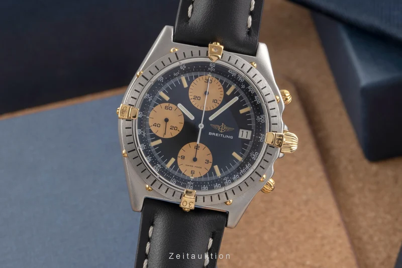 Breitling Chronomat gilt / steel automatic men's watch 81950 [2502749]