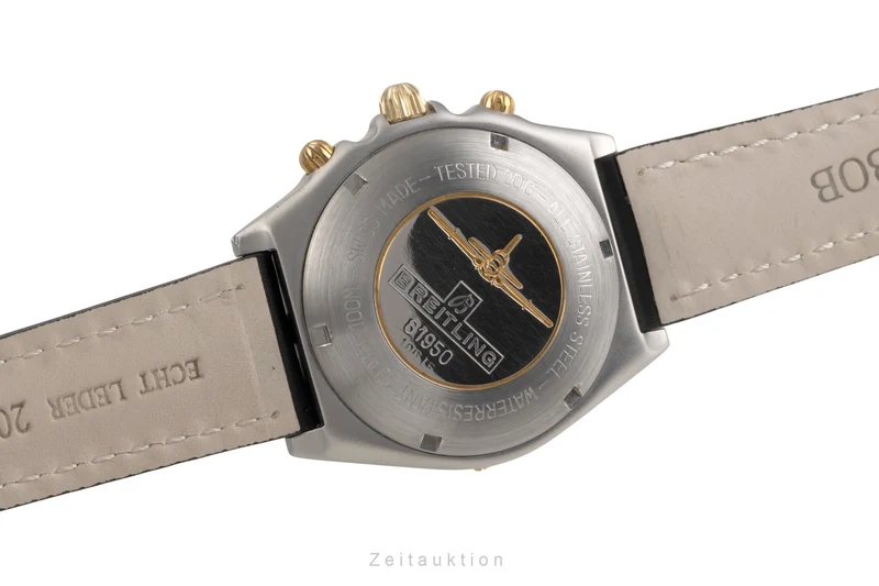 Breitling Chronomat gilt / steel automatic men's watch 81950 [2502749]