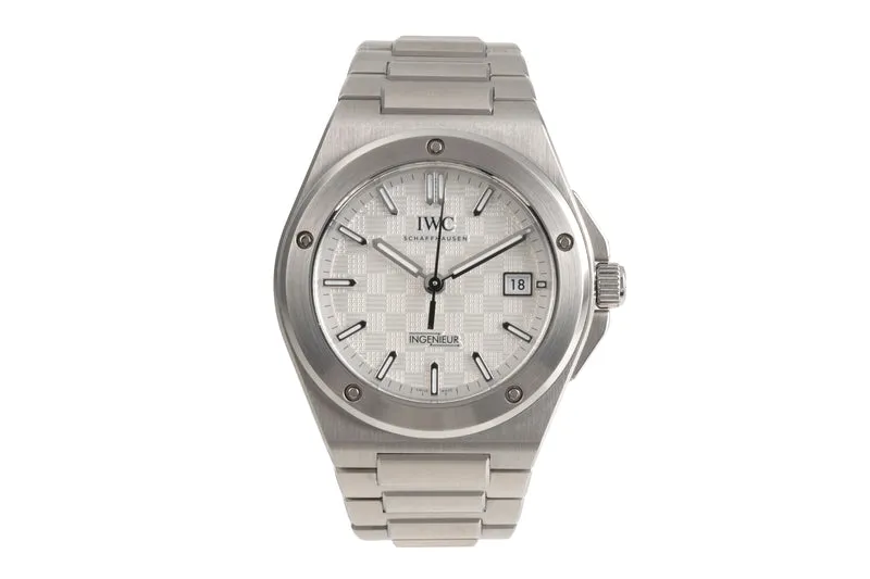 IWC Ingenieur steel automatic men's watch IW328902 LP: 129000EUR [2503847]
