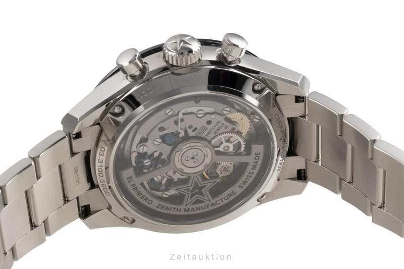 Zenith Chronomaster chronograph steel automatic men's watch 03.3100.3600/69.M3100 LP: 11800EUR [2503872]
