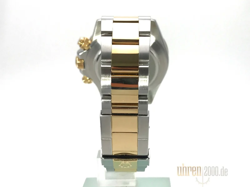 Rolex Daytona 40 Edelstahl Gelbgold 16523 Champagner Diamant aus 1994