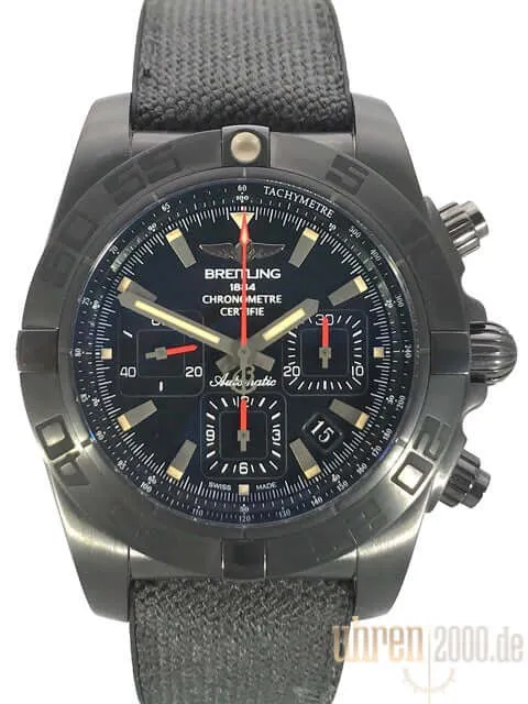 Breitling Chronomat 44 Blacksteel MB0111C3.BE35.253S.M20DSA.2 aus 2018