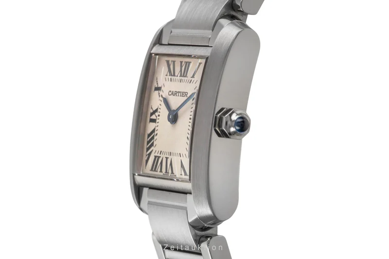 Cartier Tank Francaise steel quartz women's watch W51008Q3 [2504083]