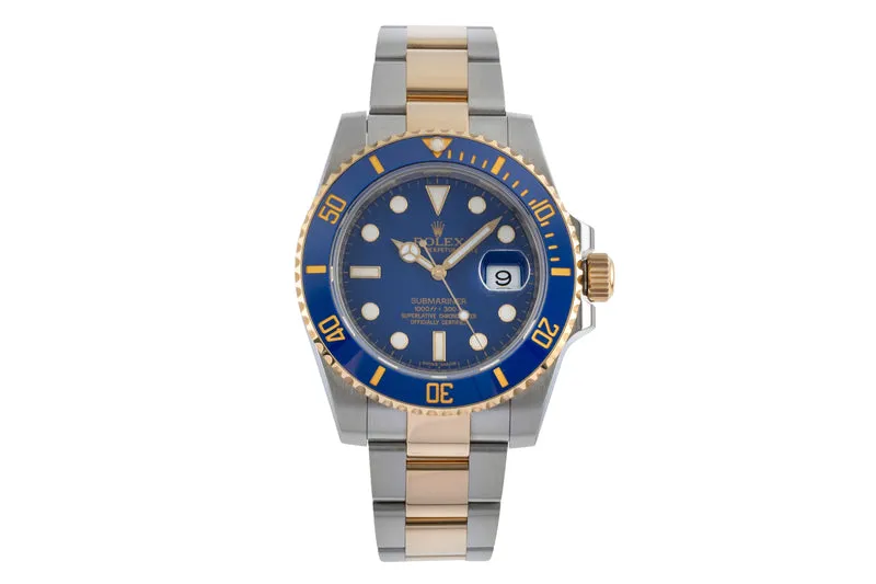 Rolex Submariner steel / gold automatic men's watch 116613LB [2504494]