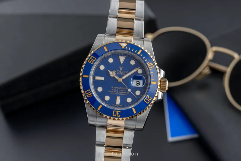 Rolex Submariner steel / gold automatic men's watch 116613LB [2504494]