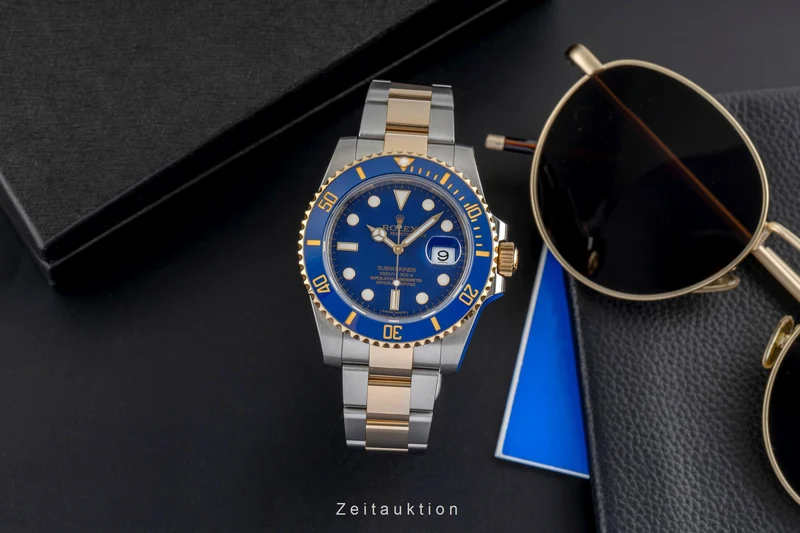 Rolex Submariner steel / gold automatic men's watch 116613LB [2504494]
