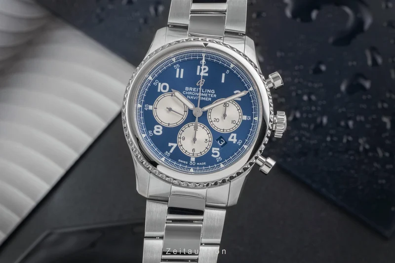 Breitling Navitimer chronograph steel automatic men's watch AB0117131C1A1 [2503494]