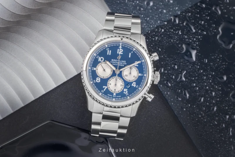 Breitling Navitimer chronograph steel automatic men's watch AB0117131C1A1 [2503494]