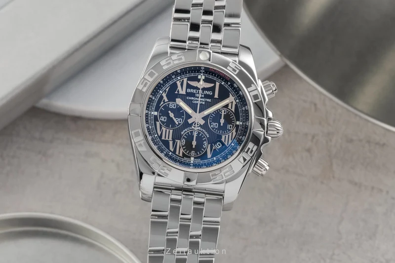 Breitling Chronomat 44 chronograph steel automatic men's watch AB011012/BD89 [2503510]
