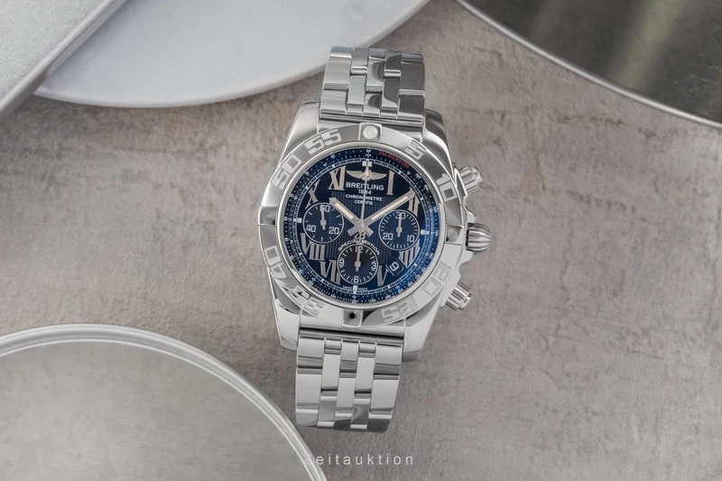 Breitling Chronomat 44 chronograph steel automatic men's watch AB011012/BD89 [2503510]