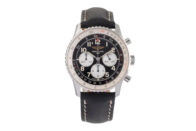 Breitling Navitimer chronograph steel automatic men's watch A30022 [2503531]