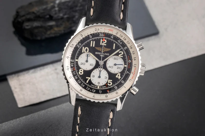 Breitling Navitimer chronograph steel automatic men's watch A30022 [2503531]
