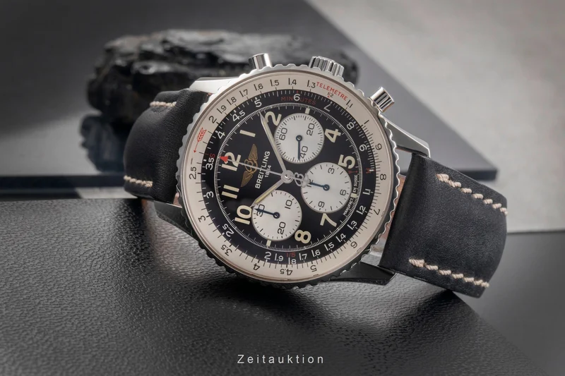 Breitling Navitimer chronograph steel automatic men's watch A30022 [2503531]