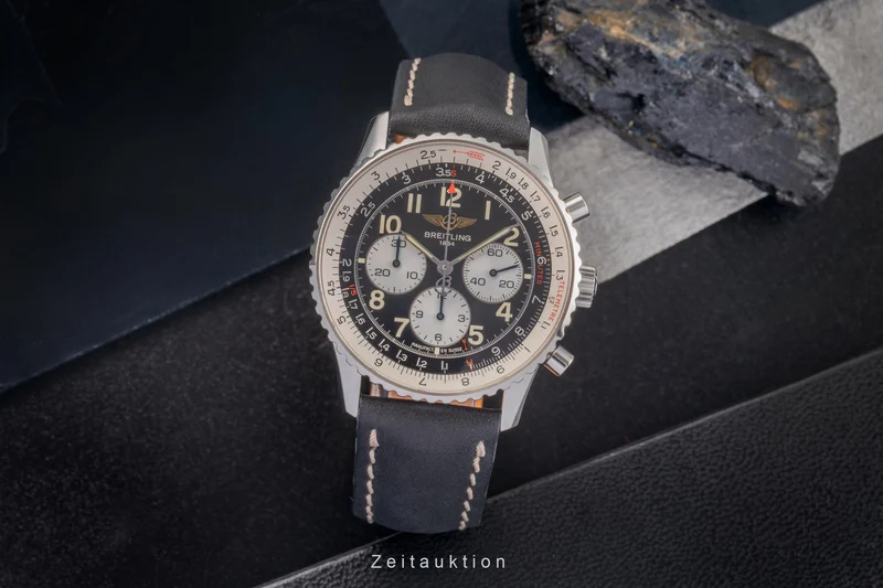 Breitling Navitimer chronograph steel automatic men's watch A30022 [2503531]