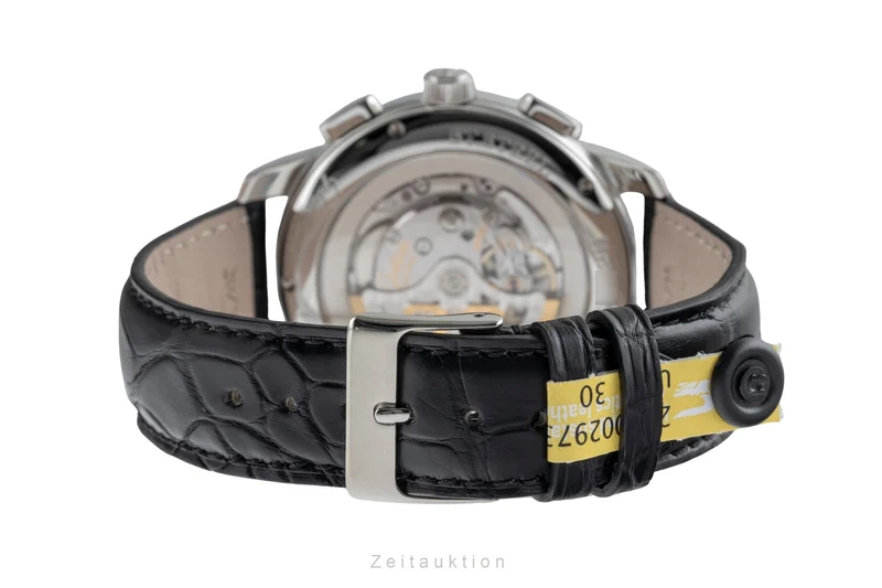 Glashütte Senator chronograph steel automatic men's watch 1-39-34-20-42-04 [2503925]