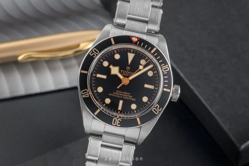 Tudor Black Bay steel automatic men's watch 79030N-0001 LP: 4150EUR [2503982]