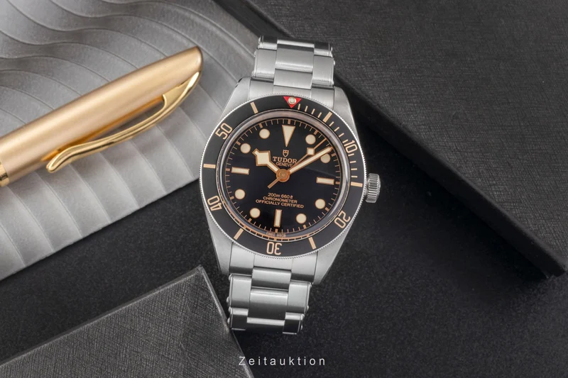 Tudor Black Bay steel automatic men's watch 79030N-0001 LP: 4150EUR [2503982]